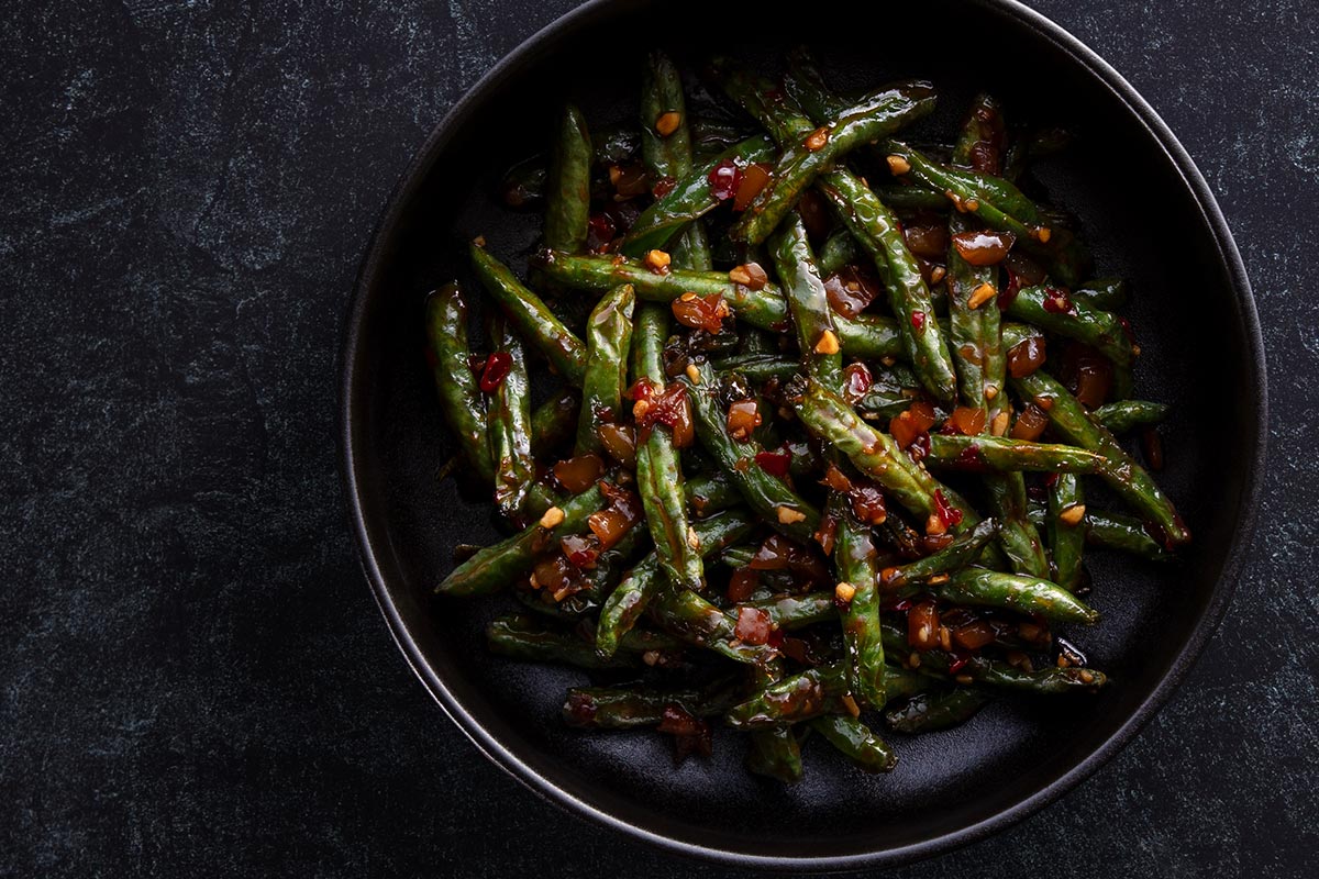 Chili Garlic Green Beans