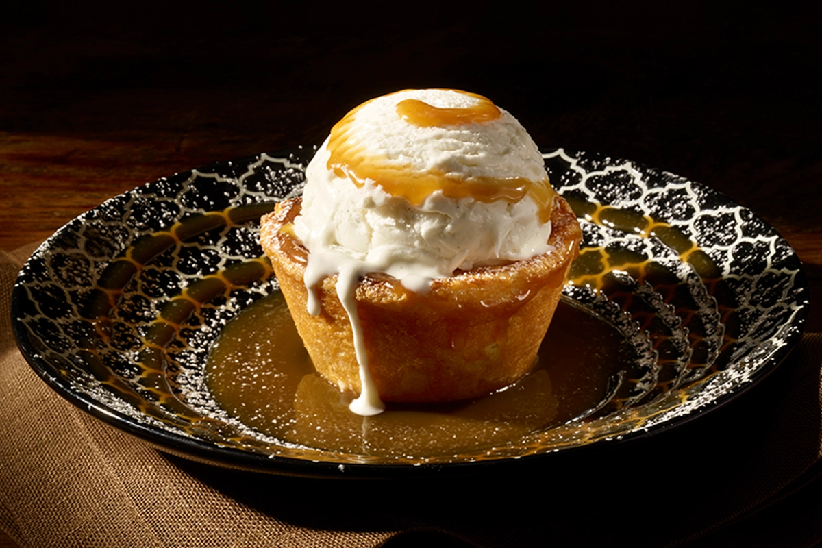 Butter Cake Dish Presentation