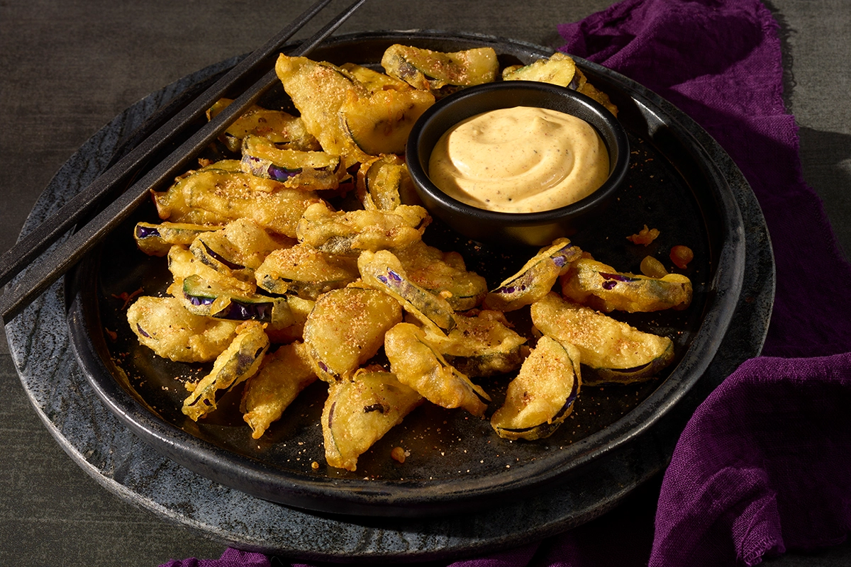 Crispy-Eggplant-With-Togarashi-Aioli