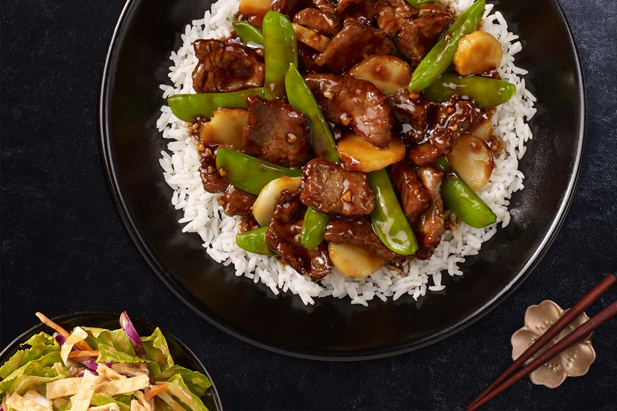 Hong Kong Beef Dish Presentation