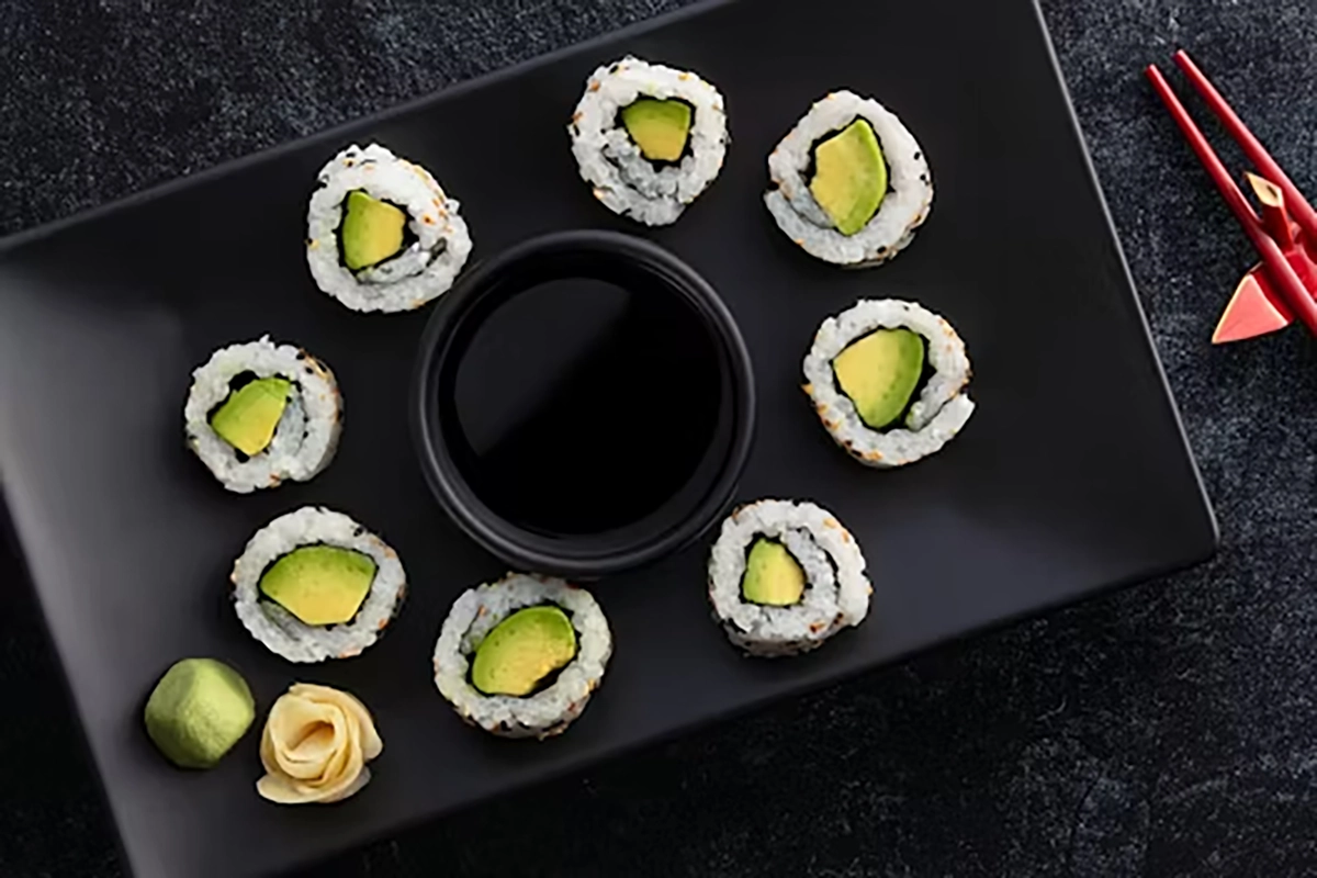 Kids Avocado Roll* Dish Presentation