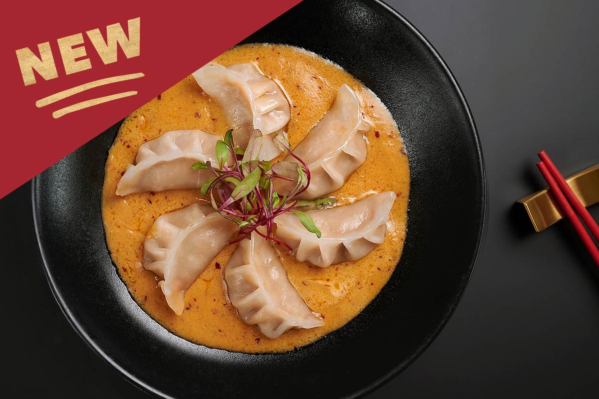 Miso Lobster Dumplings